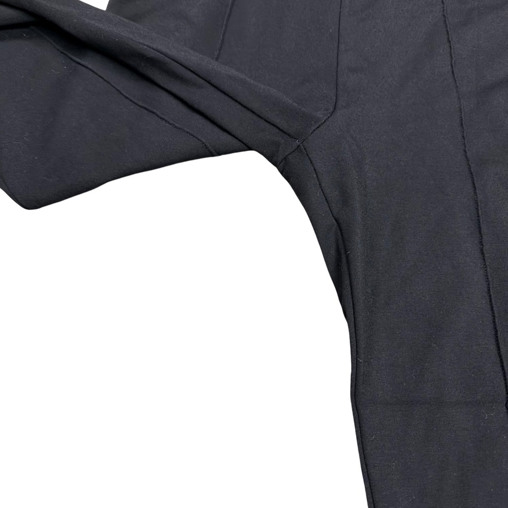 The Row Womens Black Slim Pull On Trousers M Seam Detail AA304 Made USA - Picture 6 of 16